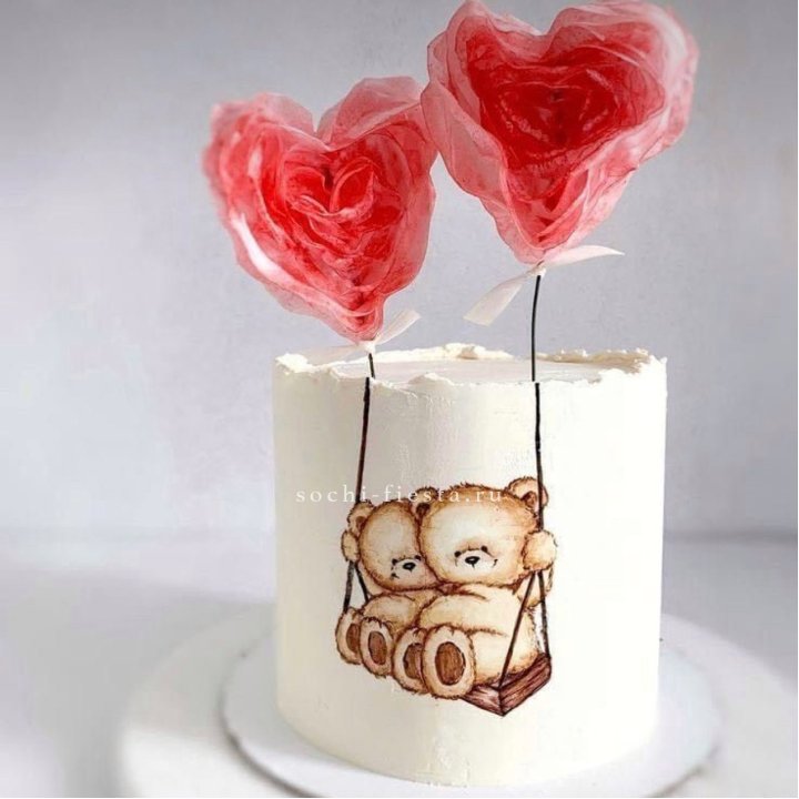 Торт "Love YOU" в Мармарисе